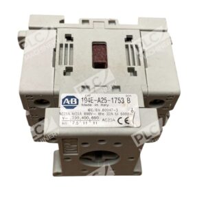 Allen Bradley 194E-A25-1753 Load Switch, 25A, 690V, 3-Pole, Motor