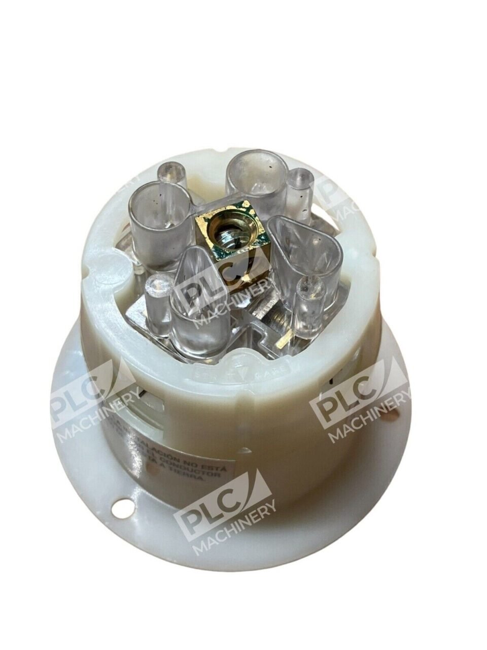 Hubbell HBL2515 Insulgrip Twist-Lock Replacement Flanged Inlet - Image 3