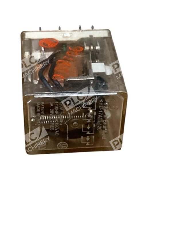 Lot of 5 Potter & Brumfield KHU-17A11-120 4PDT Relay 120VAC 2.5A 240VAC - Image 3