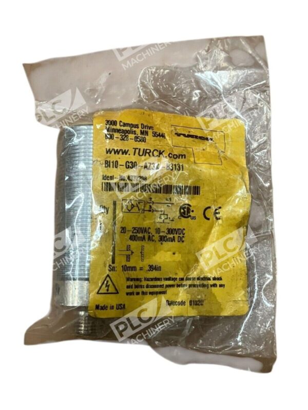 Turck 4372298 Inductive Embeddable Sensor BI10-G30-AZ3X-B3131
