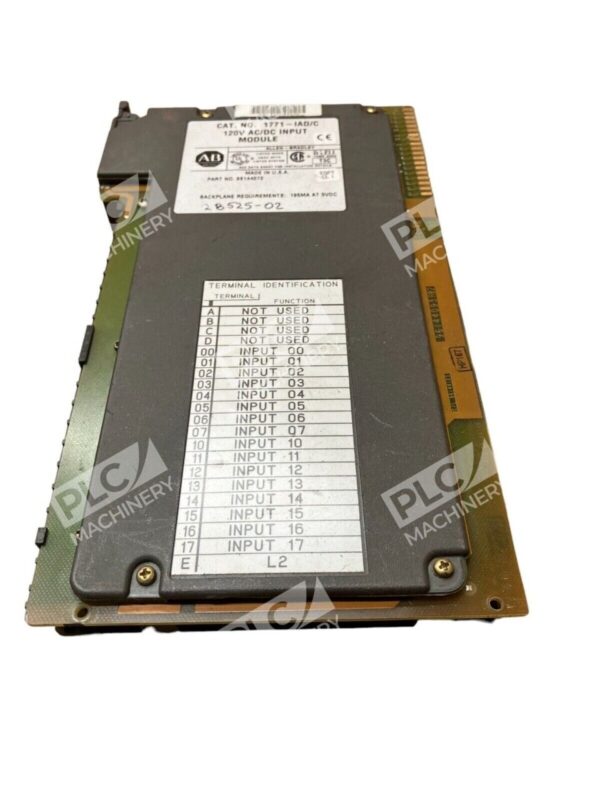 Allen Bradley 1771-IAD /C 120V AC/DC Input Module