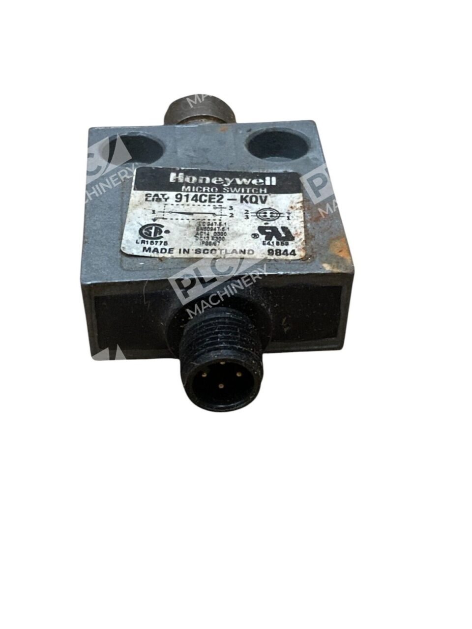 Honeywell MICRO 914CE2-KQV Compact Limit Switch Roller Plunger IP68 Rugged - Image 3