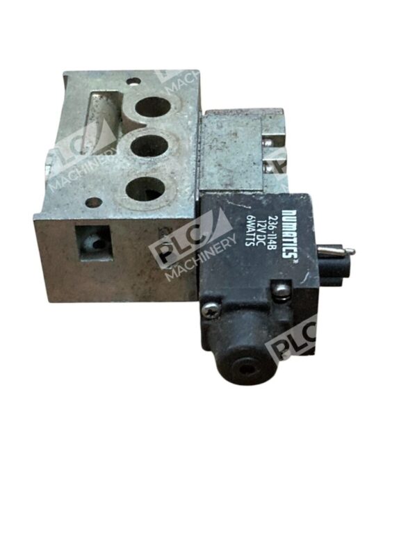 Numatics 031SA400E Single Solenoid Pneumatic Valve 12 VDC 6W 150 PSI Manual Over - Image 4