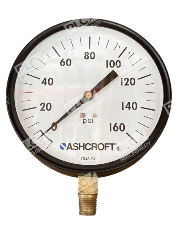 Ashcroft 4-1/2" 0-160PSI 1/4NPT Pressure Gauge 45W1000-H-02L-160# - Image 4