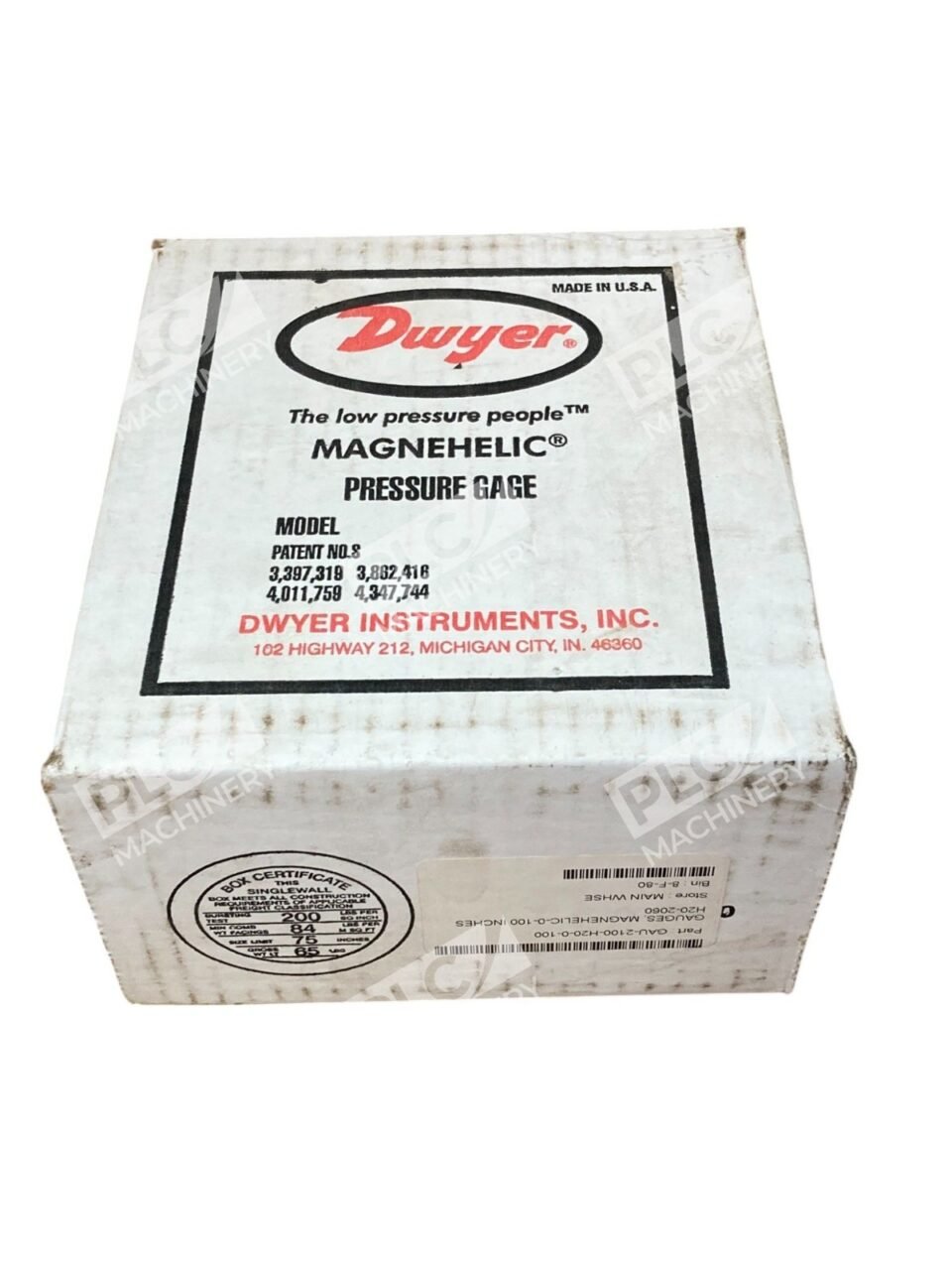 Dwyer 0-100INH2O Magnehelic Pressure Gauge 2100 - Image 9