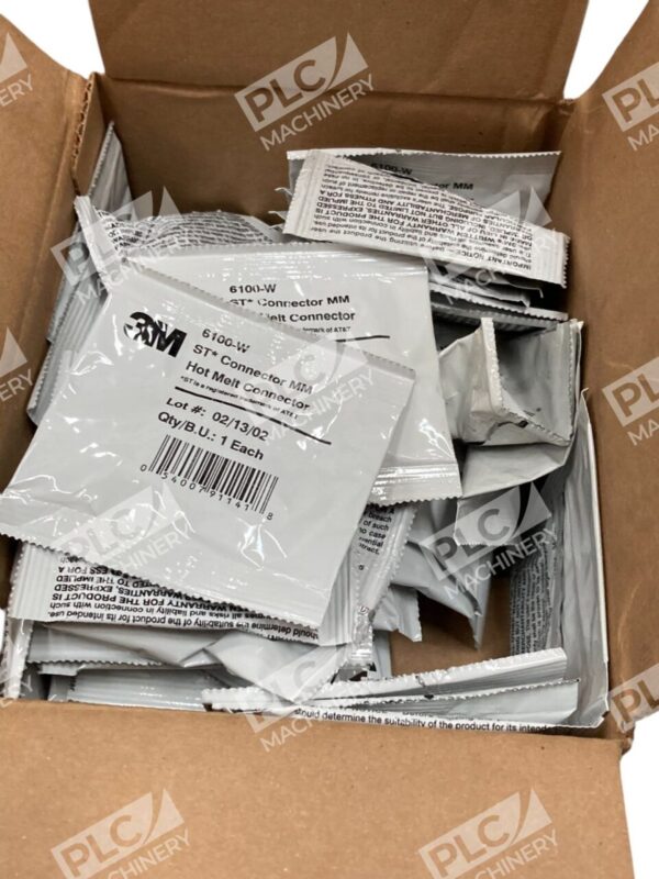 Lot of 60 3M 6100-W ST+ Hot Melt Connectors - Image 3