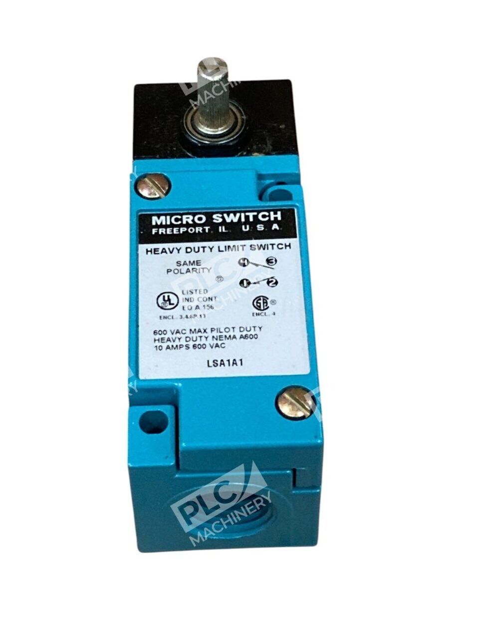 Honeywell 11568E1267 Micro Switch 10A 600VAC Heavy Duty Limit Switch LSA1A1 - Image 4