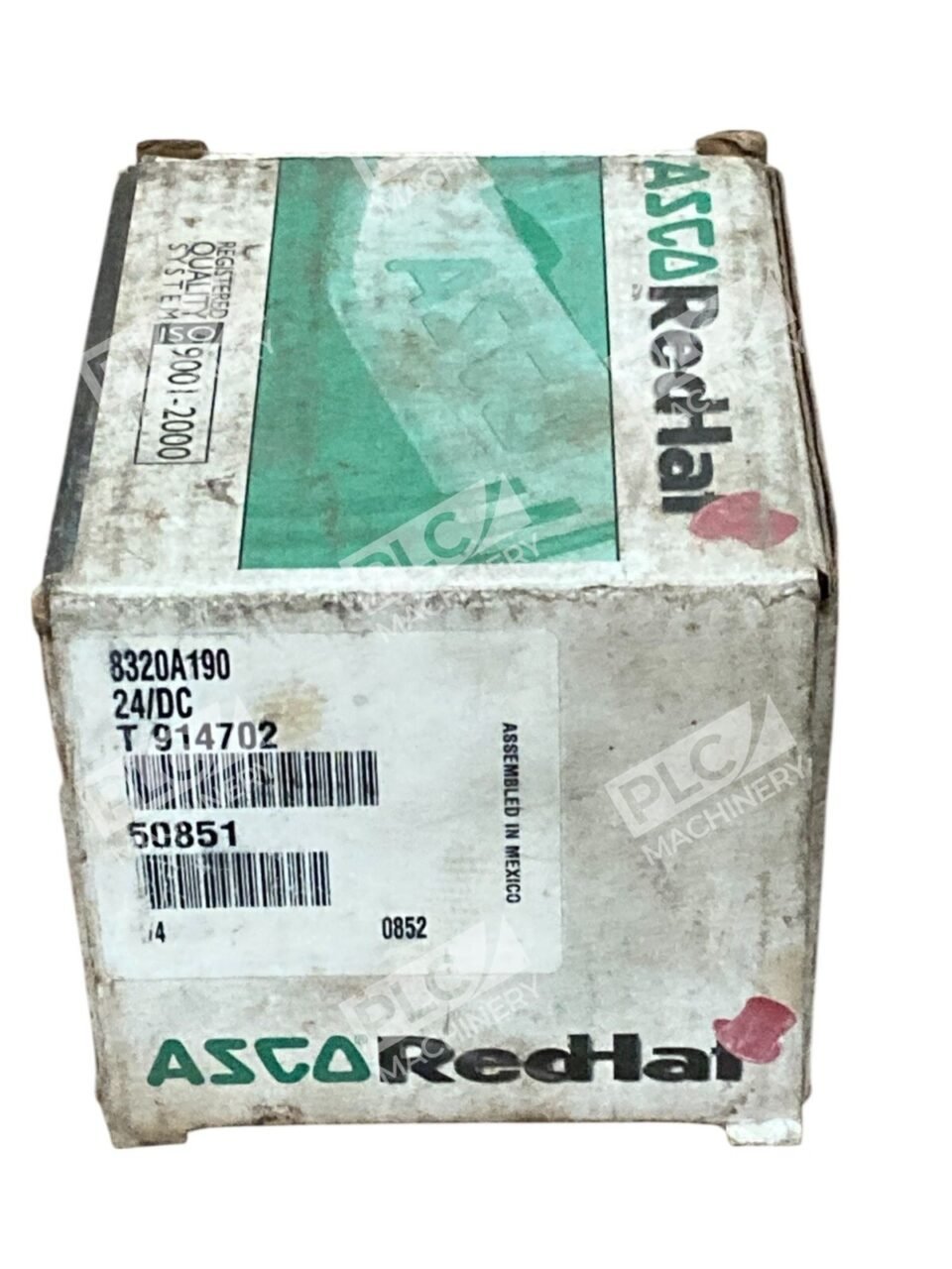 ASCO 24VDC 11.2W 1/4" Red Hat Solenoid Valve 8320A190