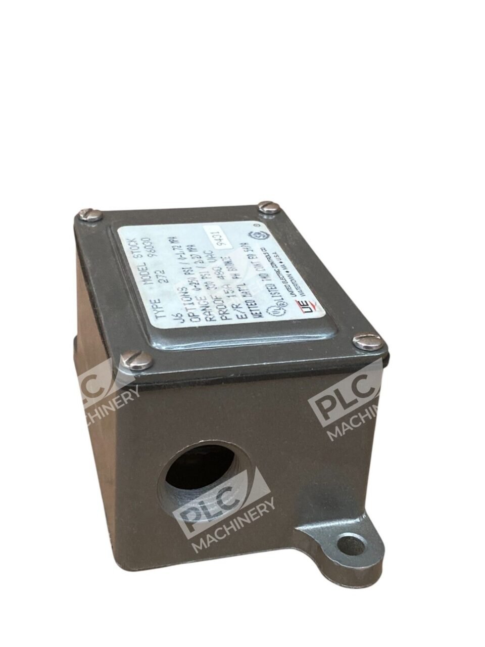United Electric UE 96030 0-250PSI 0-1.72MPA Pressure Switch J6-272 - Image 3