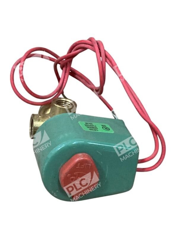 ASCO 24VDC 11.2W 1/4" Red Hat Solenoid Valve 8320A190 - Image 5