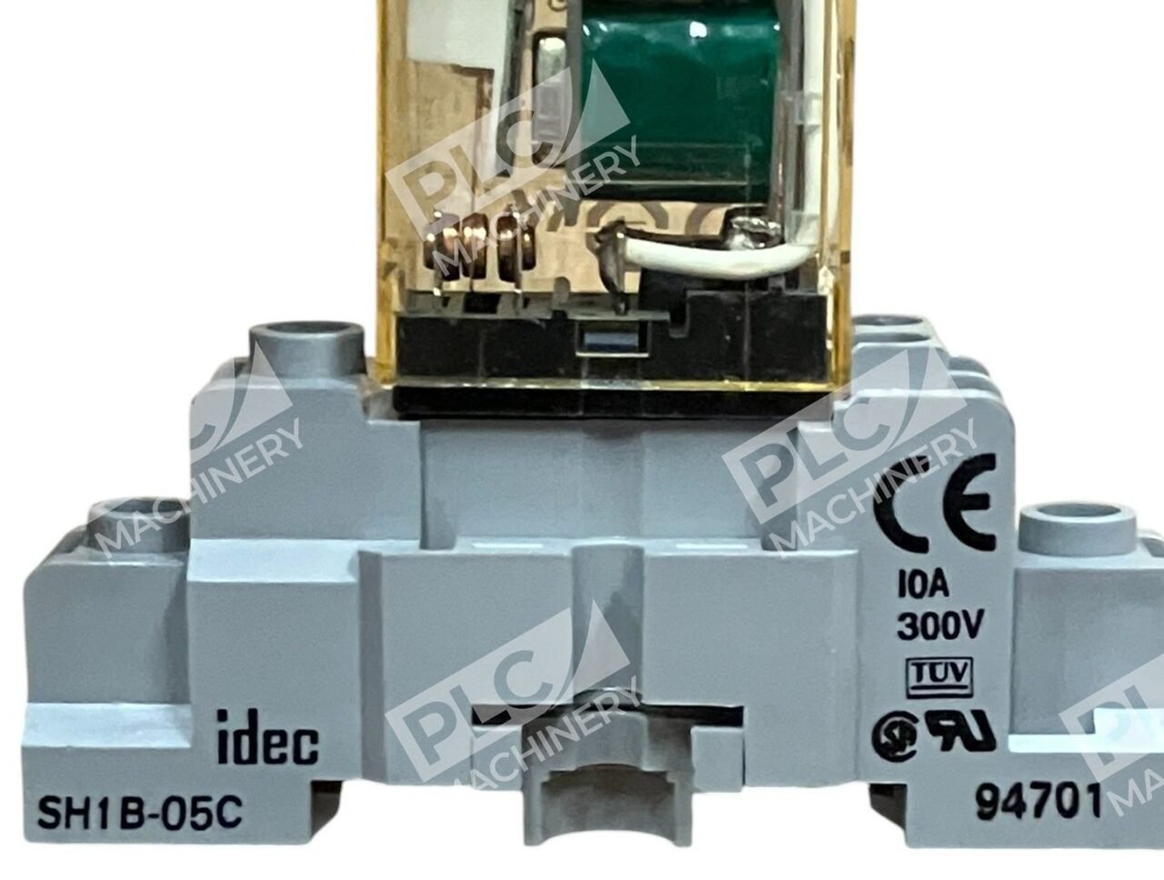 IDEC DC24V 10A 300V SH1B-05C Base W/ Relay RH1B-U - Image 3