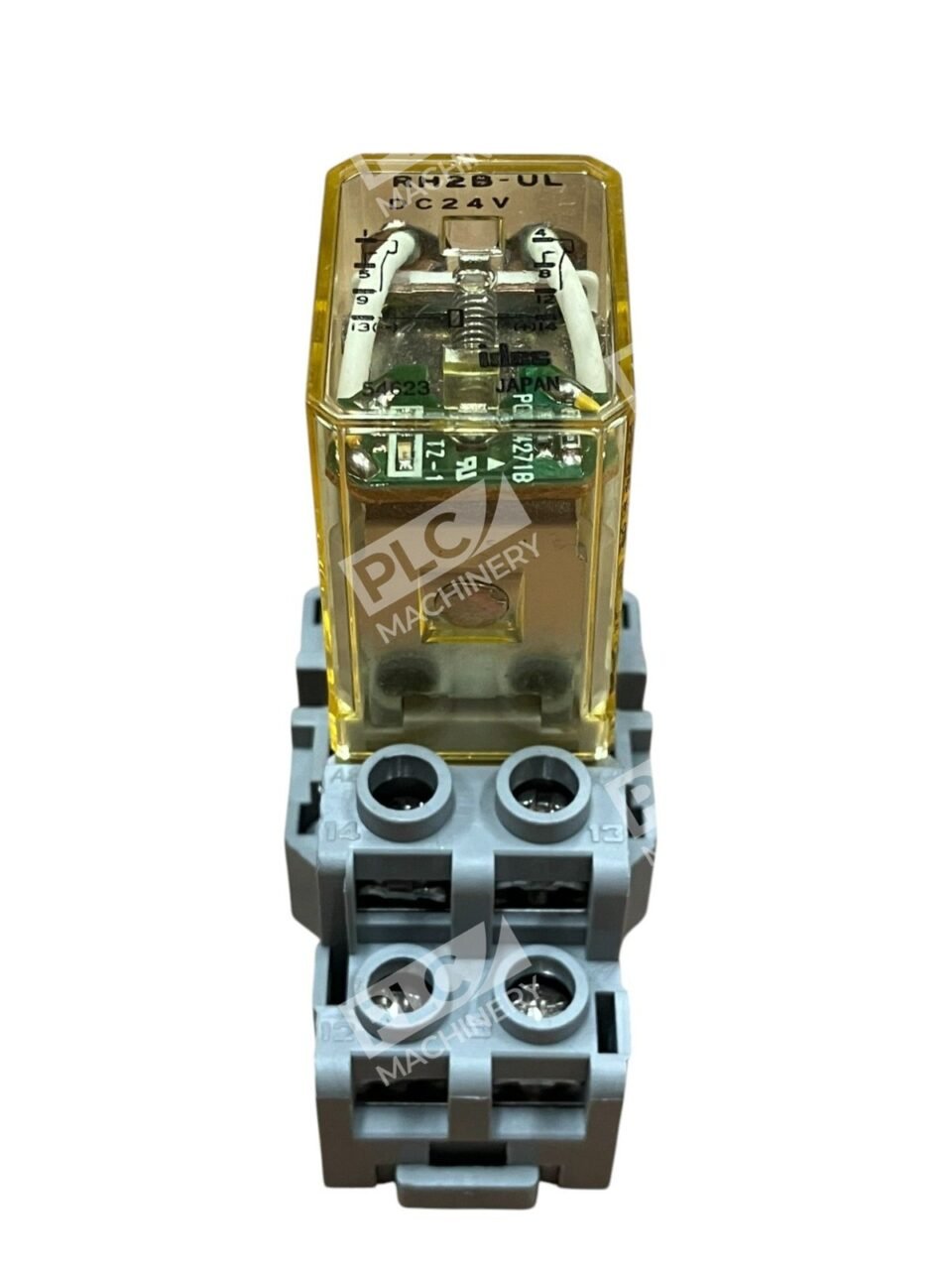 IDEC DC24V 10A 300V SH2B-05C Base W/ Relay RH2B-UL