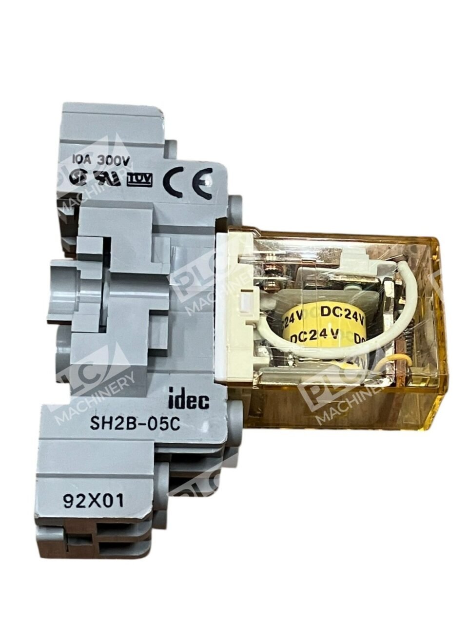 IDEC DC24V 10A 300V SH2B-05C Base W/ Relay RH2B-UL - Image 3