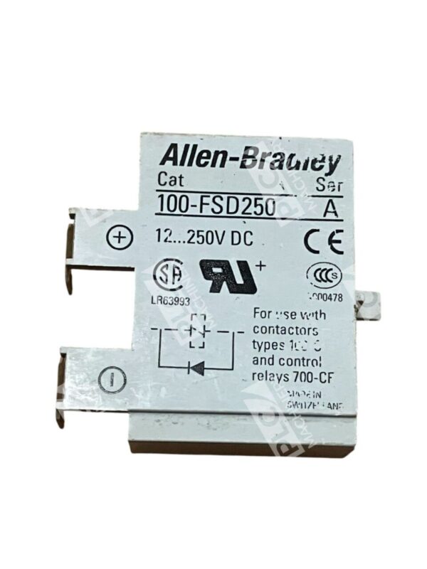 Allen Bradley AB 12...250VDC Surge Suppressor Module 100-FSD250 /A