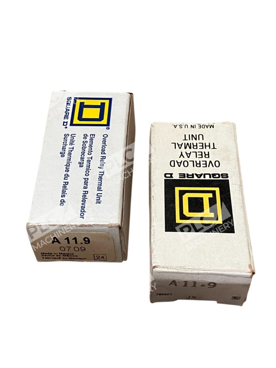 Square D 0709 Overload Relay Thermal Unit A11.9 (lot of 2) - Image 3