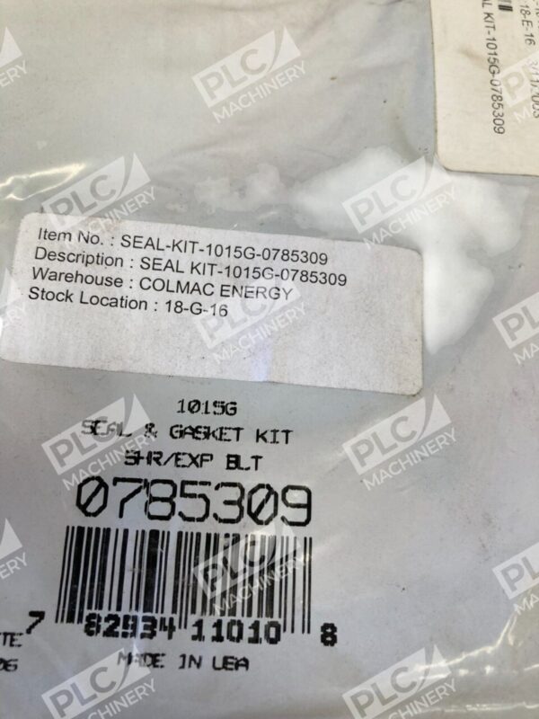 Rexnord Seal Kit SHR/EXP BLT 1015G 0785309 - Image 2
