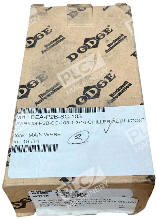 Dodge 123809 1-3/16 Pillow Block Bearing P2B-SC-103