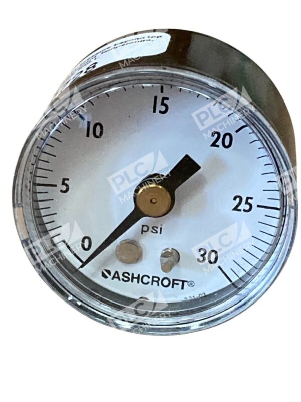 Ashcroft 0-30PSI 1/8NPT Back 1-1/2" Pressure Gauge 15W1005 H 01B 30# - Image 5