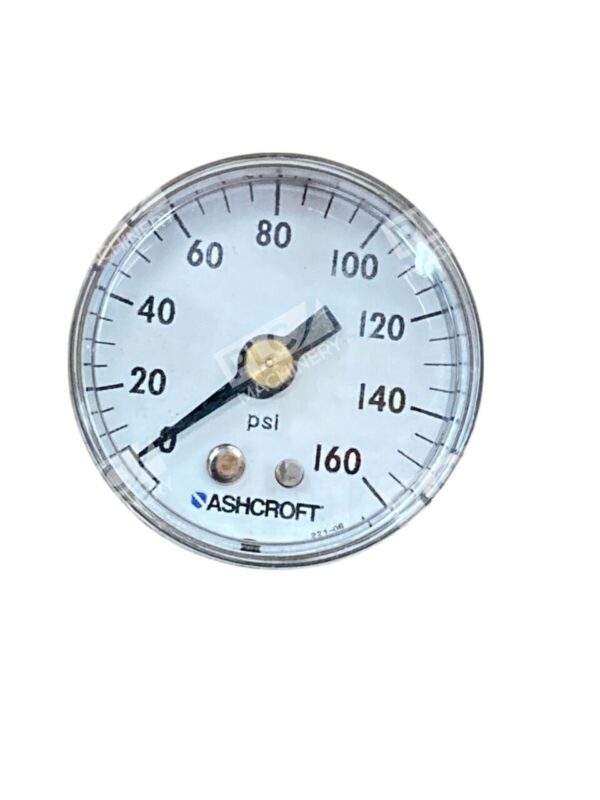 Ashcroft 1-1/2" 1/8NPT Back 0-160PSI Pressure Gauge 15W1005 H 01B 160# - Image 4