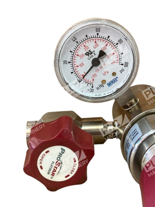 ProStar Platinum Praxair 100PSI 4000PSI Dual Gauge Regulator PRS301223 - Image 4