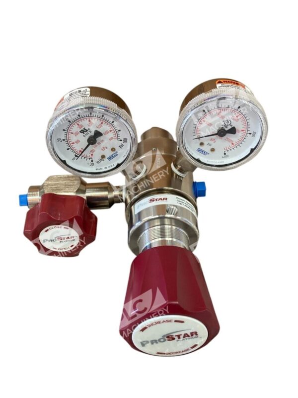 ProStar Platinum Praxair 4000PSI 100PSI Dual Gauge Regulator PRS301223 - Image 4