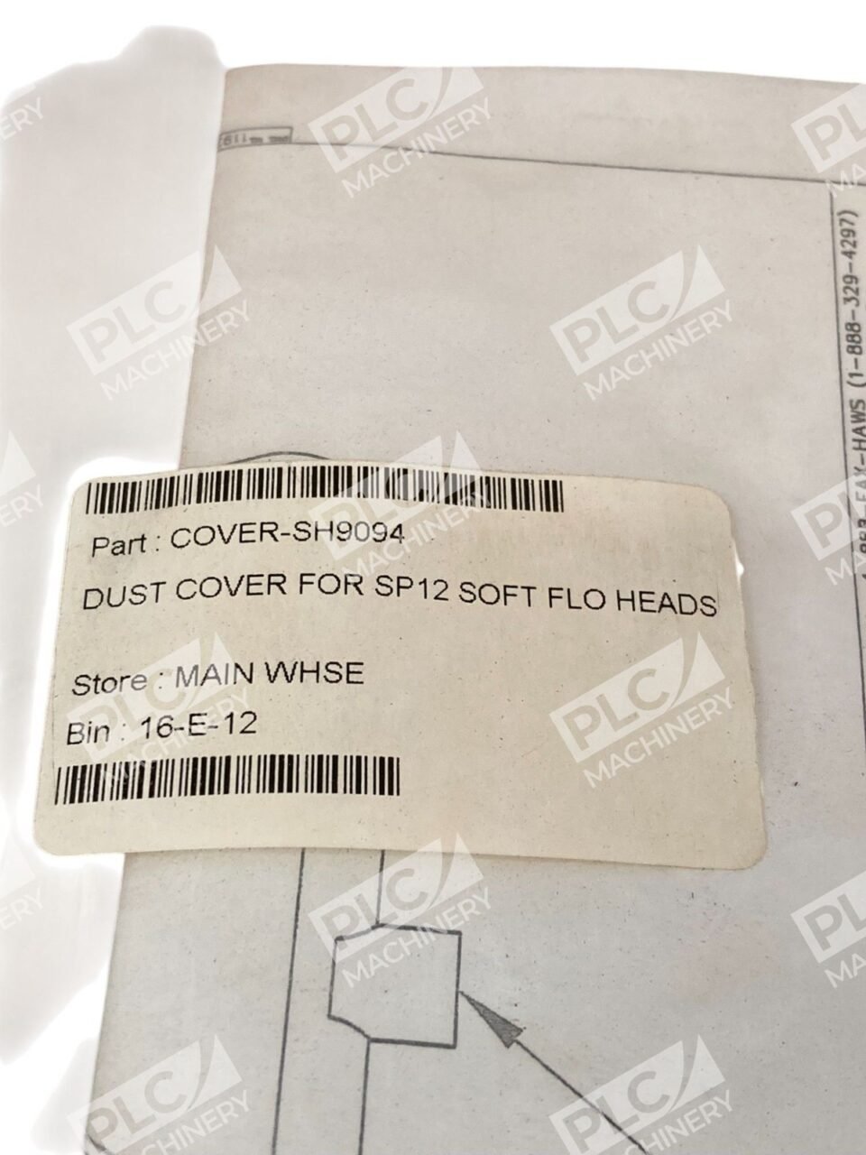 Haws SH9094 775-359-4712 Dust Cover For SP12 Soft Flo Head Model 9094 (Bag of 2) - Image 3
