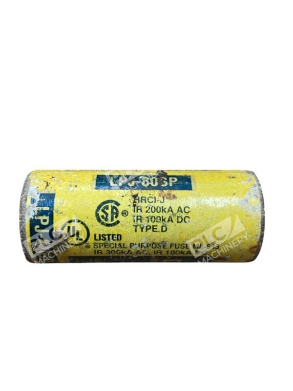 Bussmann LPJ-80SP Class J Low-Peak dual-element time-delay fuse - Image 3