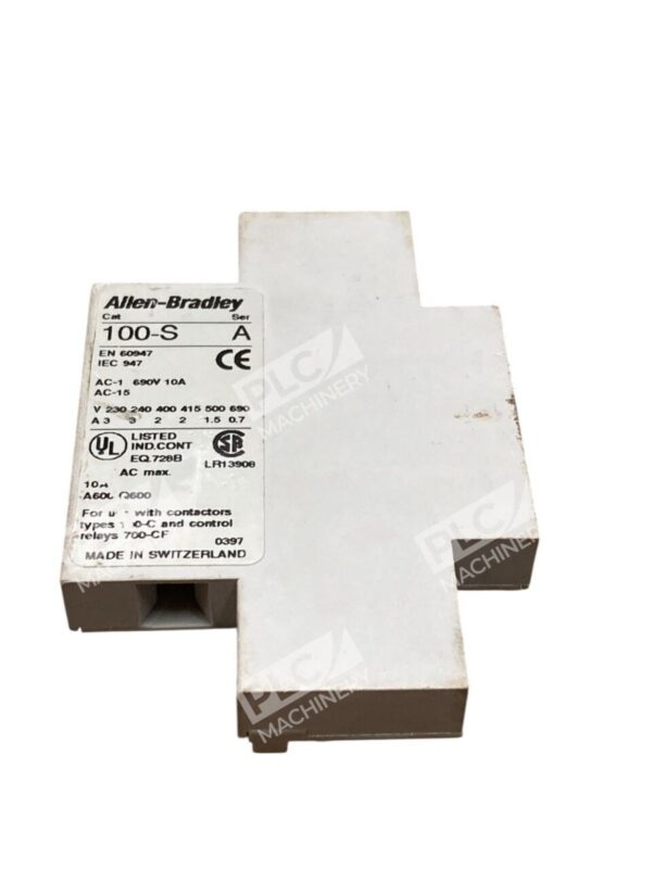 Allen Bradley 100-S Series A auxiliary contact block - Image 2