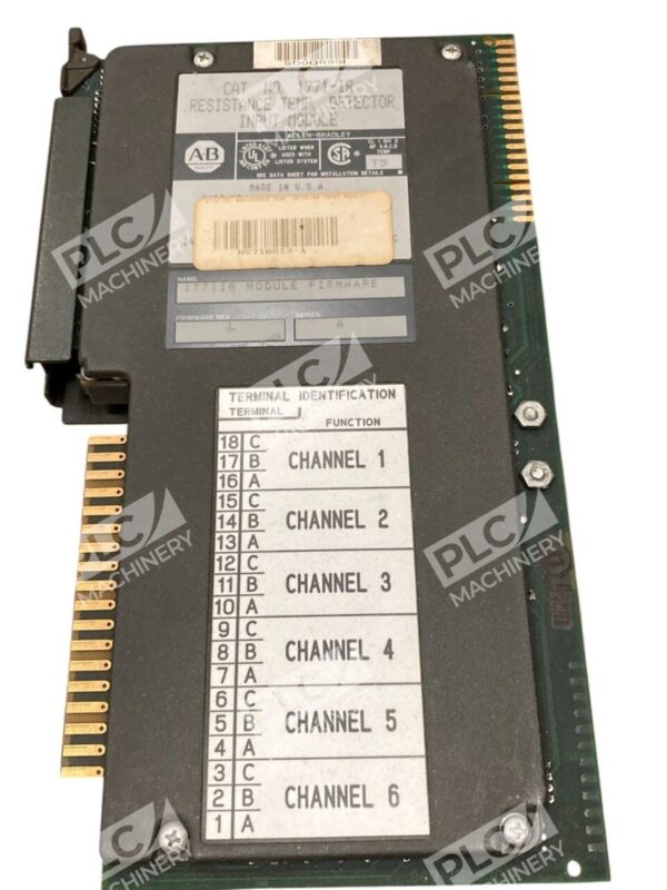 Allen Bradley 1771-IR Resistance Temperature Detector (RTD) Input Module