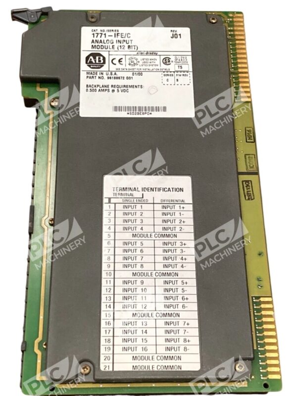 Allen Bradley 1771-IFE/C Analog Input Module