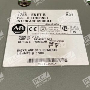 Allen Bradley 1785-ENET B PLC-5 Ethernet Interface Module