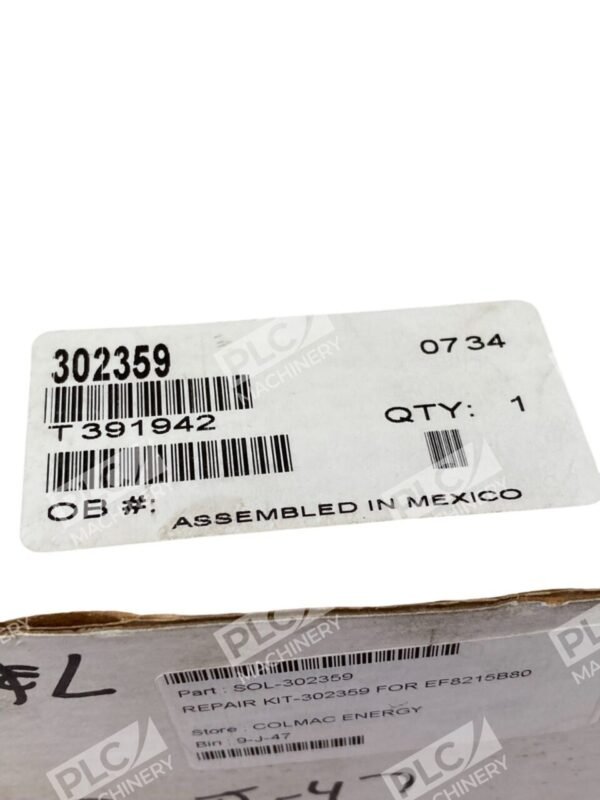 ASCO T391942 EF8215B80 Repair Kit 302359 - Image 2