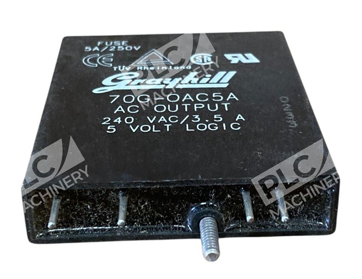 Grayhill 240VAC 3.5A 5V Logic 5A/250V Fuse AC Output 70G-OAC5A - Image 4