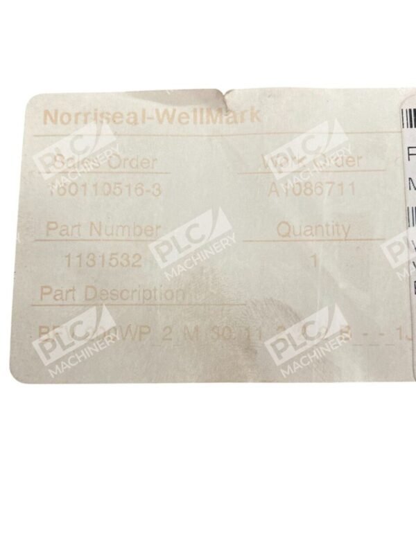 Norriseal Wellmark 1131532 2" 200WP Viton O-Ring Butterfly Valve M3011-222B-U - Image 2