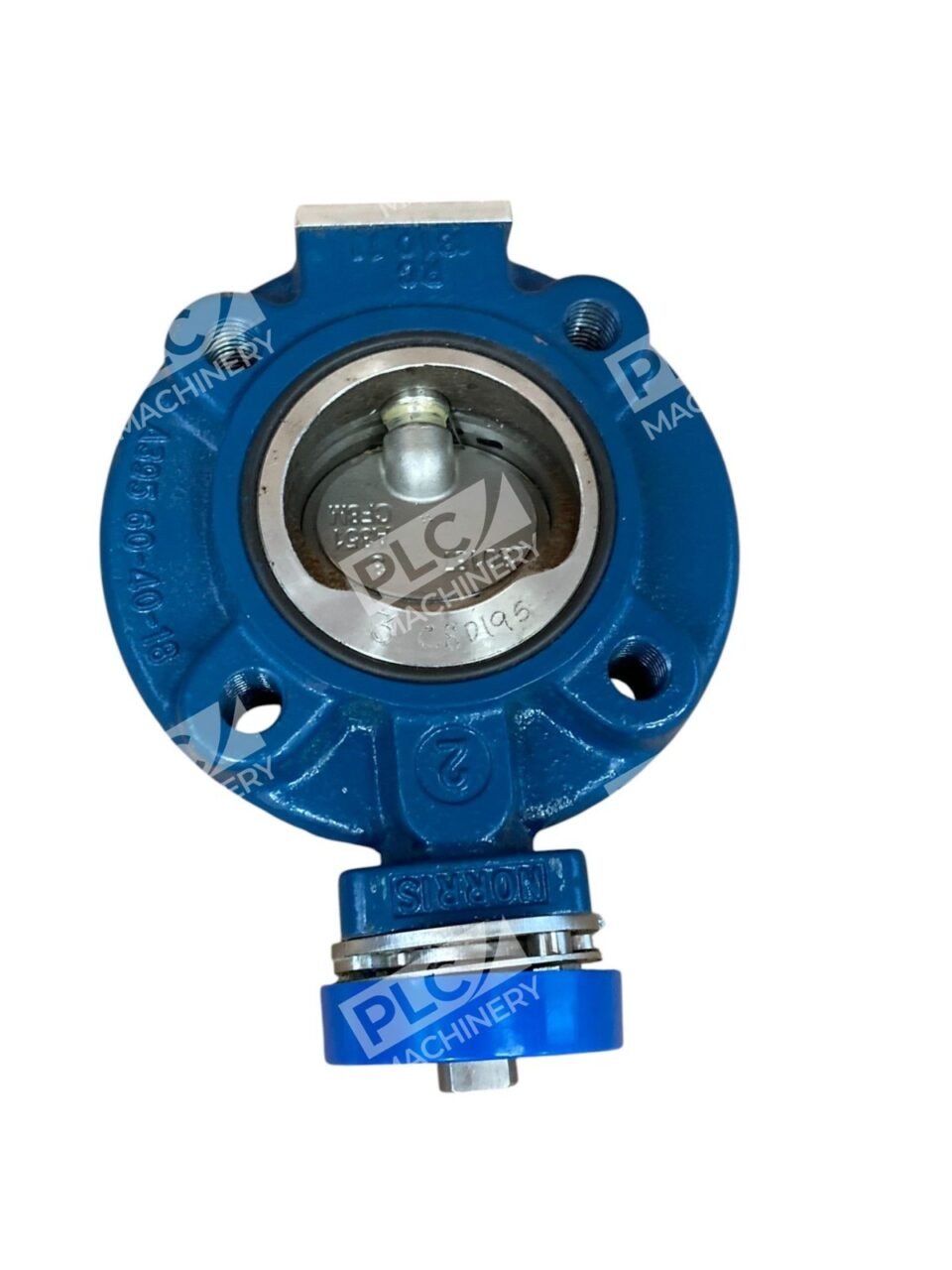 Norriseal Wellmark 1131532 2" 200WP Viton O-Ring Butterfly Valve M3011-222B-U - Image 4
