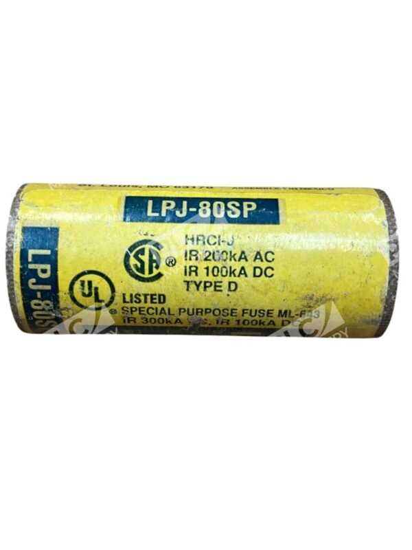 Bussmann LPJ-80SP Dual Element Time-Delay Fuse