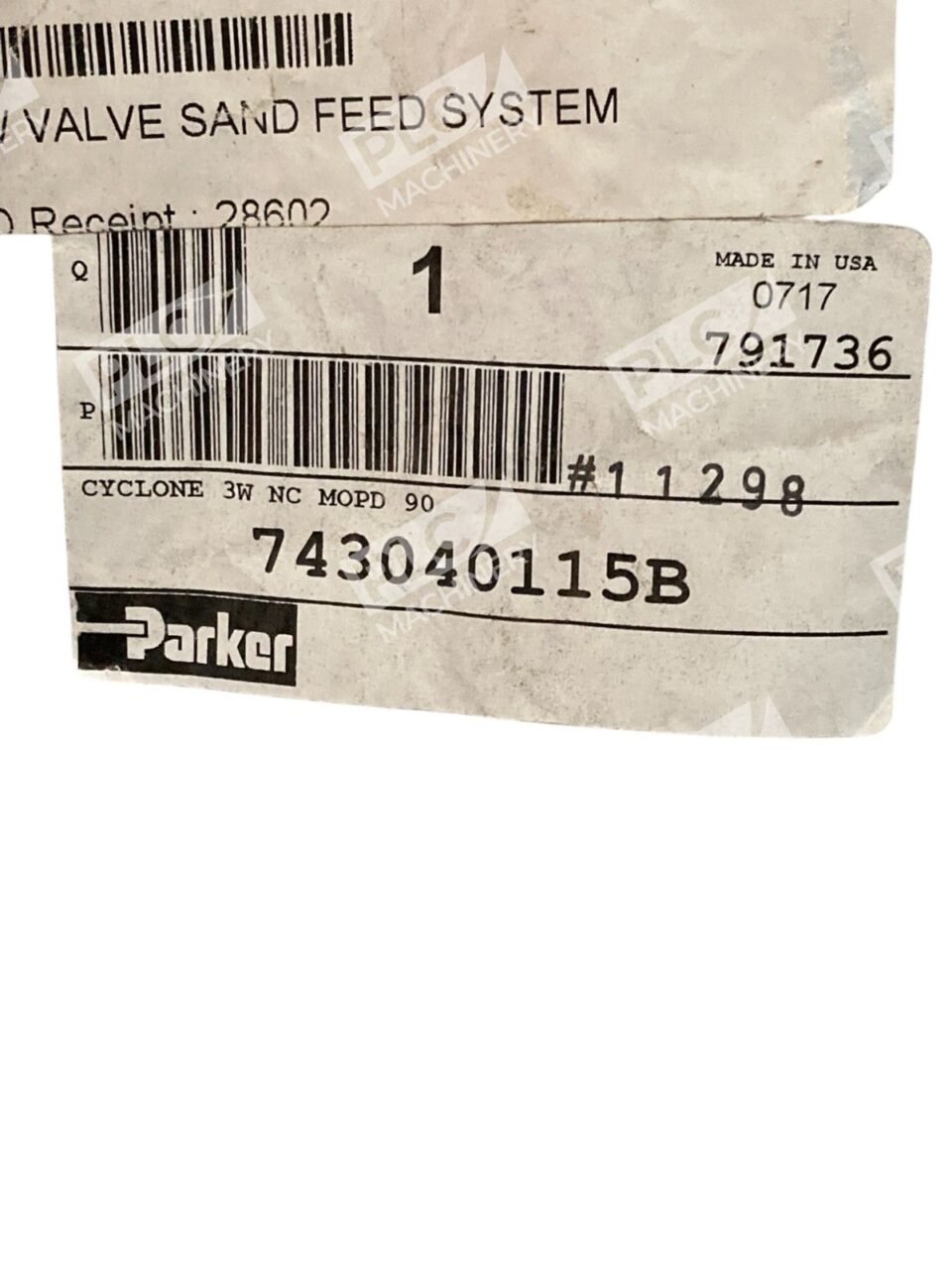 Parker 743040115B Pneumatic Solenoid Valve - Image 9