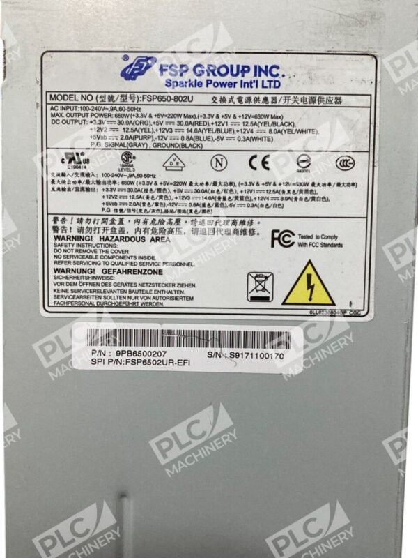 FSP FSP650-802U Server Power Supply - Image 2
