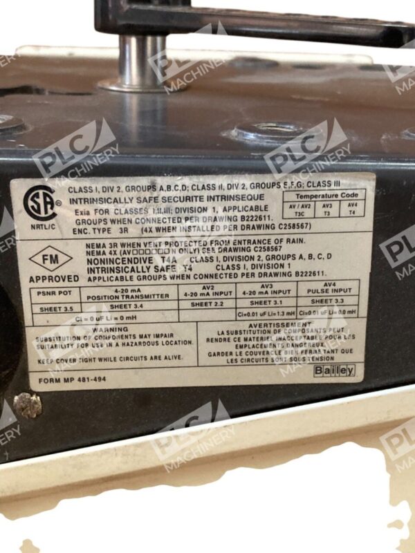 ABB AV3321000 I/P Positioner - Image 5