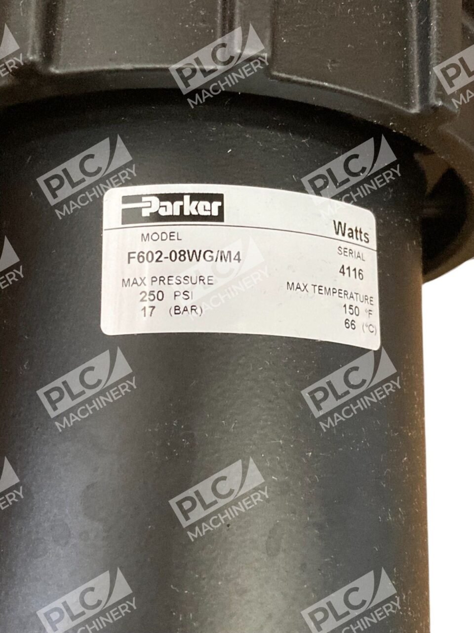 Parker F602-08WG/M4 Pneumatic Air Filter - Image 2