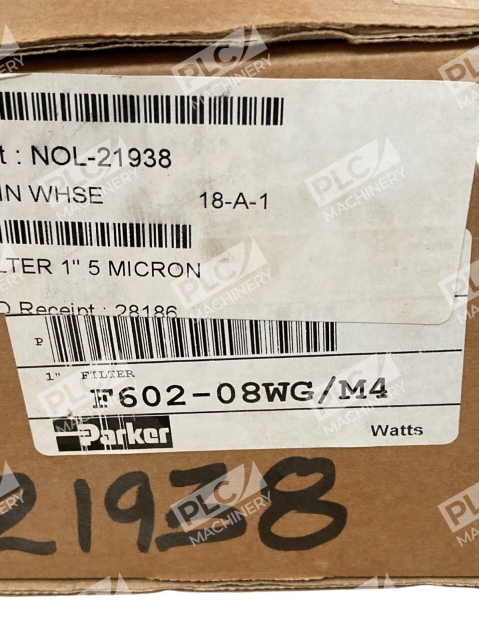 Parker F602-08WG/M4 Pneumatic Air Filter - Image 8