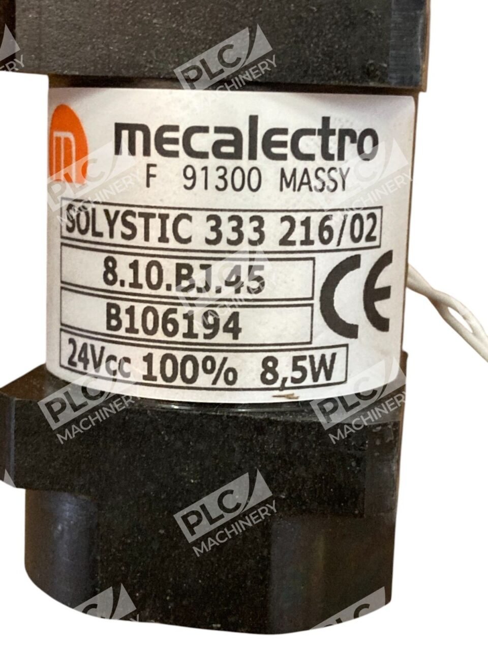 Mecalectro SOLYSTIC 333 216/02 Solenoid 8.10.BJ.45.