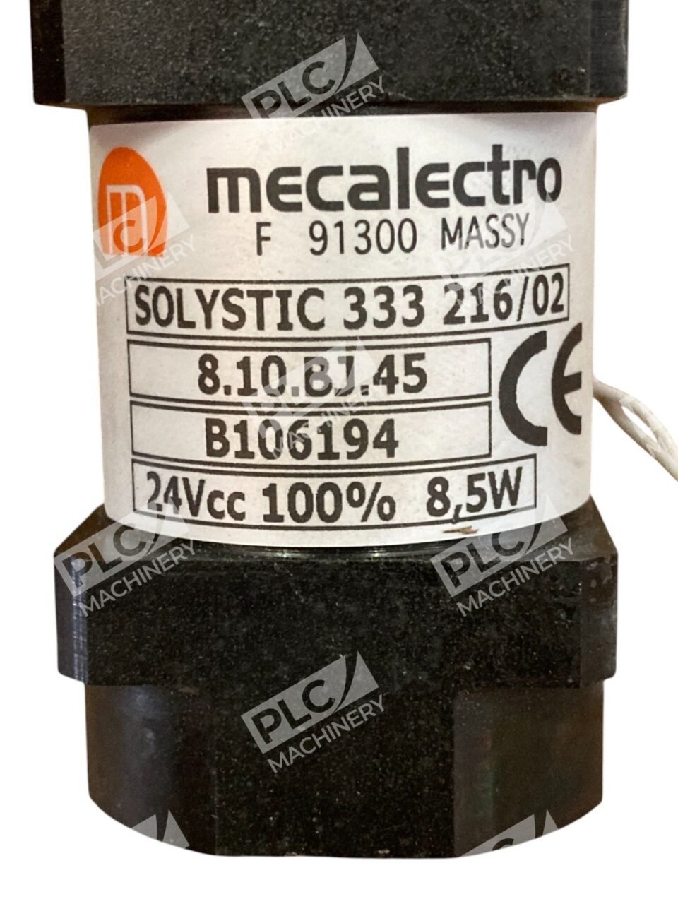 Mecalectro SOLYSTIC 333 216/02 Solenoid 8.10.BJ.45. - Image 2