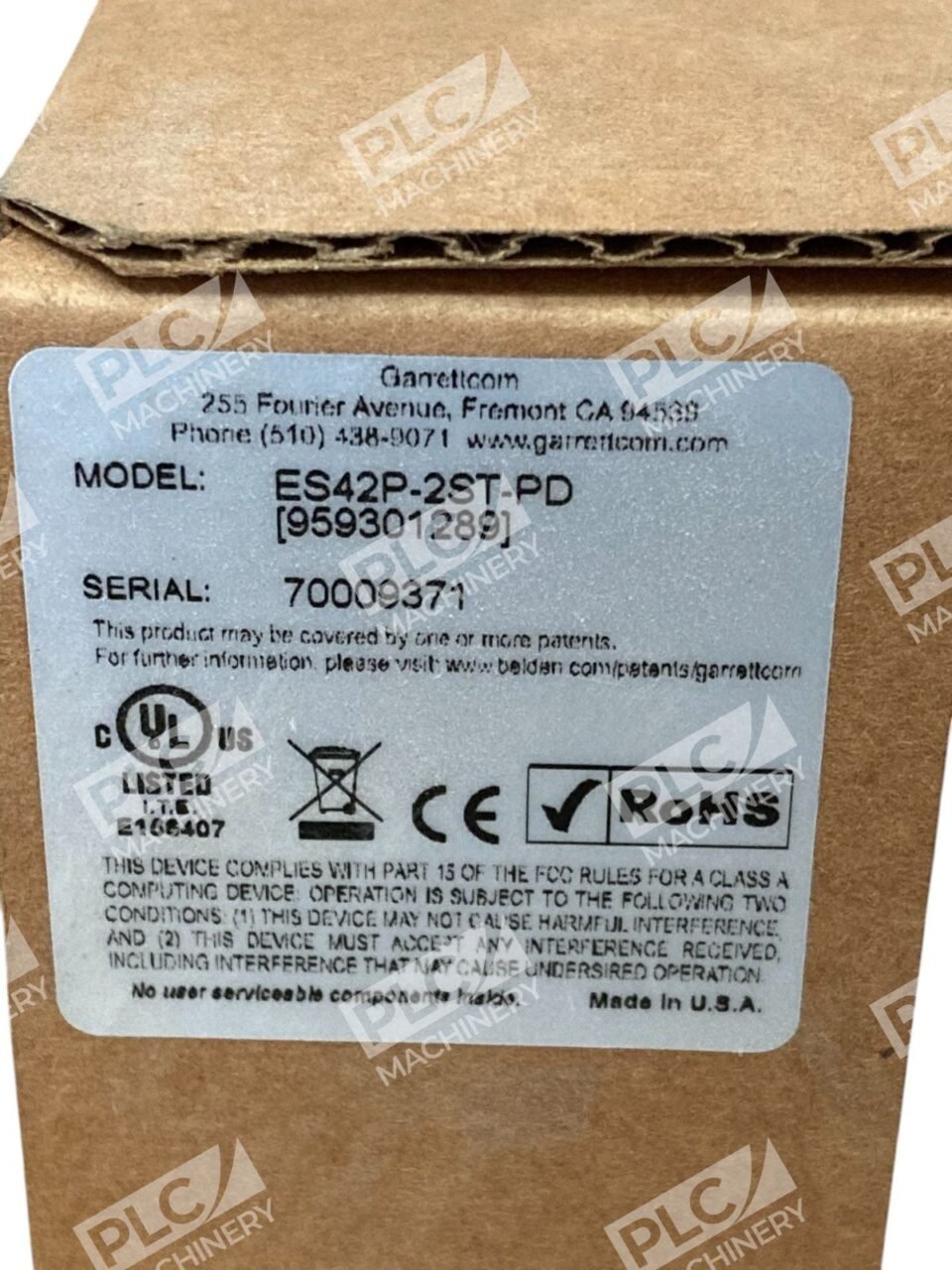 GarrettCom ES42P-2ST-PD Magnum ES42 Premium Edge Switch