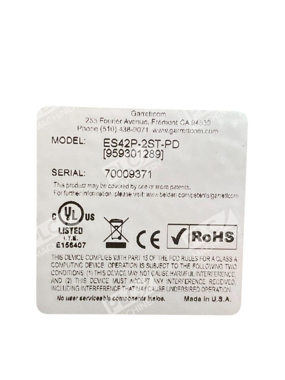 GarrettCom ES42P-2ST-PD Magnum ES42 Premium Edge Switch - Image 5