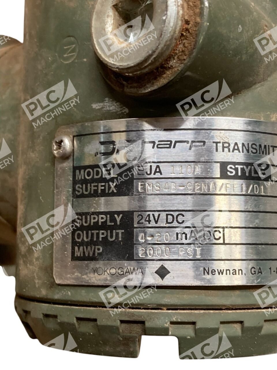 YOKOGAWA DP Harp EJA110A Style S1 Pressure Transmitter EJA110A EMS4B-92NA/FF1/D1