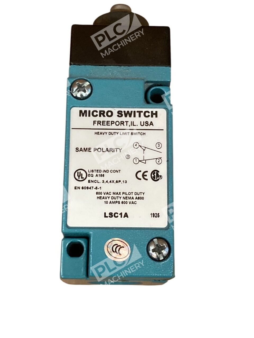 Honeywell Micro Switch 1925 10A 600VAC Heavy Duty Limit Switch LSC1A - Image 4