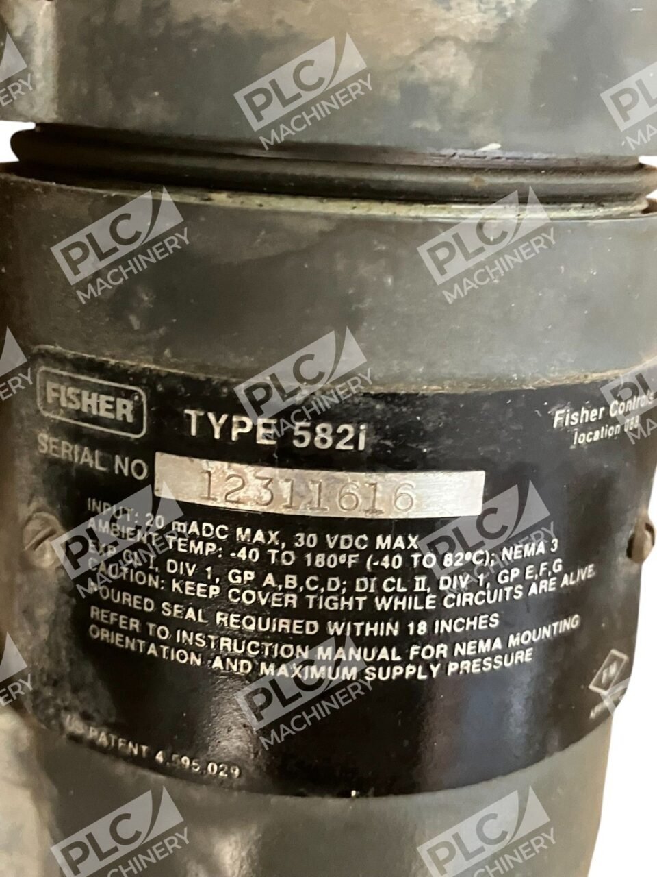 Fisher Controls Positioner Type 582i - Image 6