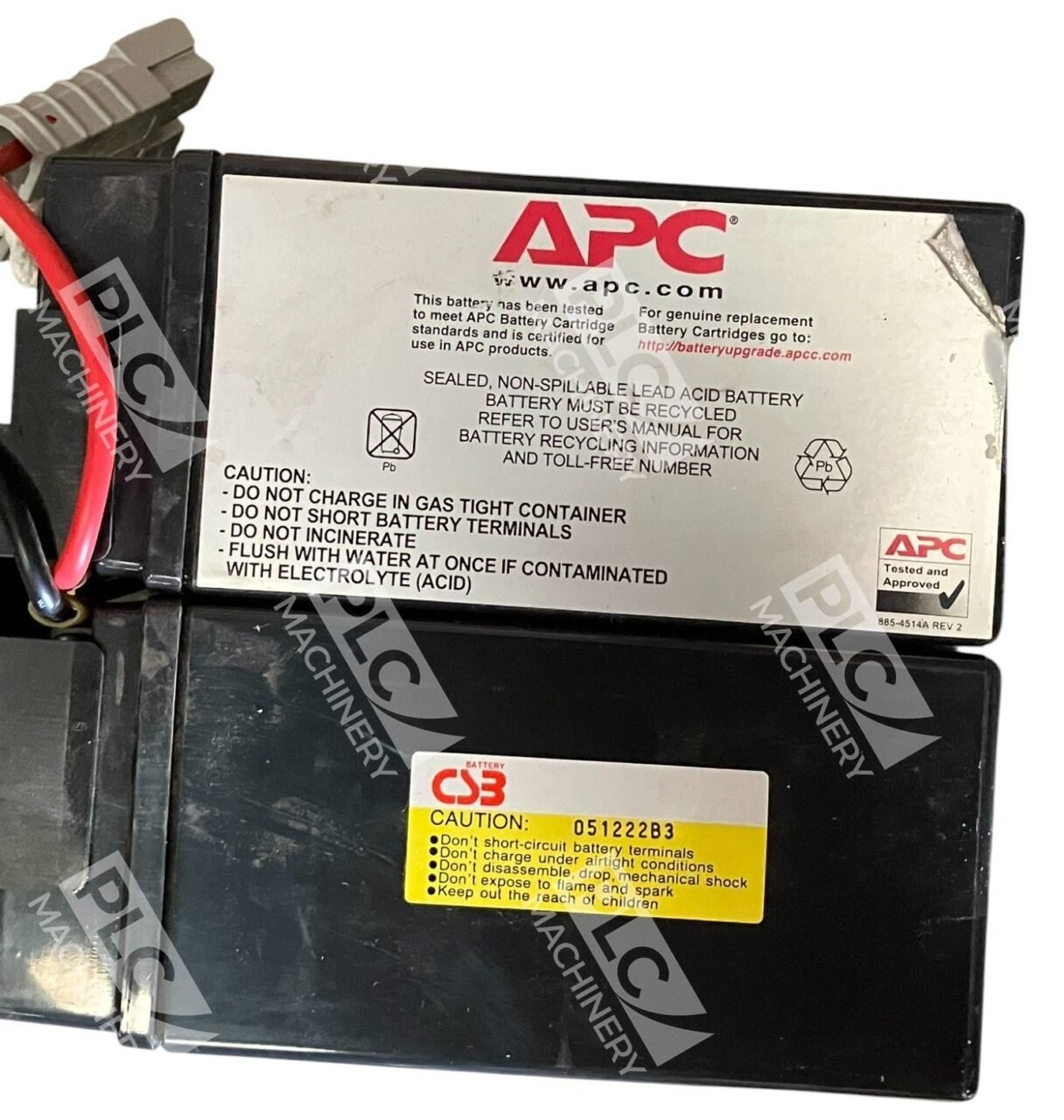 APC RBC11 051222B3 731304003335 2 Pack Battery Cartridge 885-4514A - Image 7