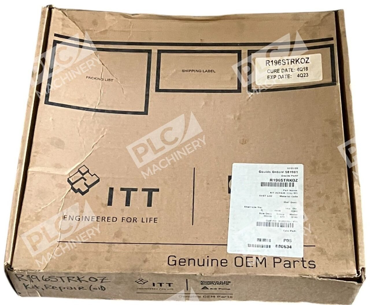 ITT Goulds Pump Repair Kit R196STRKOZ